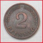 Preview: Münze - 2 Pfennig - D 1966
