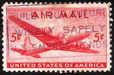 014 USA - United States of America - Wert 5 c - Air Mail