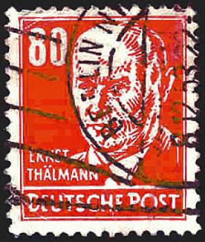 037 Deutsche Post - Wert 80 - Ernst Thälmann