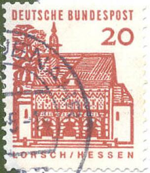 200 Deutsche Bundespost - Wert 20 - Lorsch/Hessen