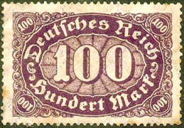 211 Deutsches Reich - Wert 100 Mark