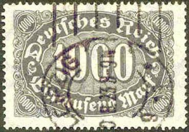 215 Deutsches Reich - Wert 1000 Mark