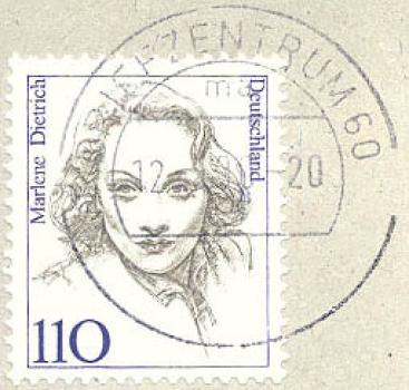 246 Deutschland - Wert 110 - Marlene Dietrich