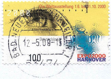 252 Deutschland - Wert 100 - Expo 2000 Hannover