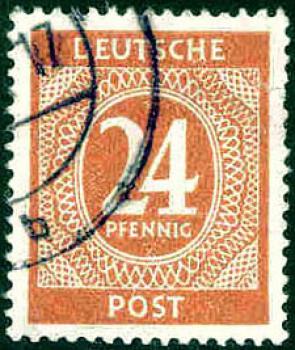 042 Deutsche Post - Wert 24 Pfennig