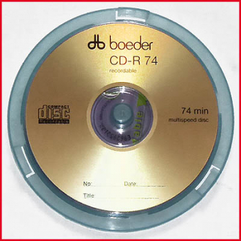 CD-Box - für etwa 15 CDs