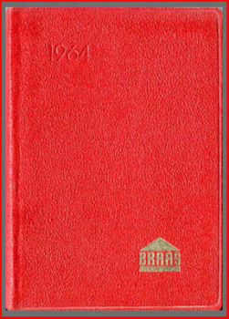 Kalender-Notizbuch (19) - Braas Taschenkalender 1964 - Betondachsteine