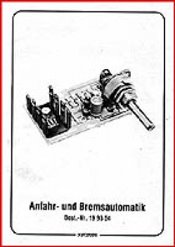 Noris Montageanleitung (2) - für Anfahr- und Bremsautomatik 199354