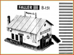 Faller H0 Teileliste - für Güterhalle B-151