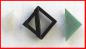 Preview: Brawa - 10 Stück Diagonalplatten 9053 - rechteckig Farbe grün/schwarz