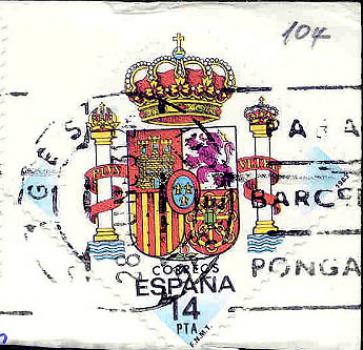 009 Spanien - Espana Correos - Wert 14 PTA