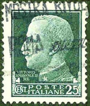 015 Italien - Poste Italiane - Wert 25 Cent. - Vittorio Emanuele III