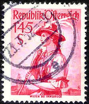 Republik Österreich - Wert 1,45 S