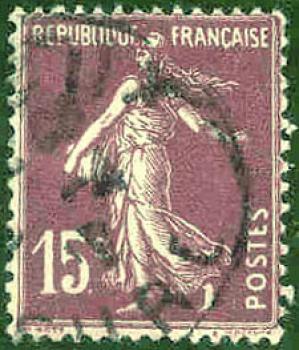 030 Frankreich - Republique Francaise - Wert 15 c