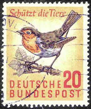 096 Deutsche Bundespost - Wert 20 - Schützt die Tiere