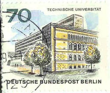 153 Deutsche Bundespost - Wert 70 - Technische Universität Berlin