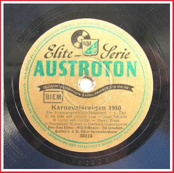 Austroton Schallplatte