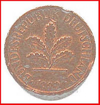 1 Pfennig - Serie G 1982
