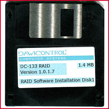 Diskette - Dawicontrol - DC-133 Raid - Version 1.0.1.7 - Diskette 1