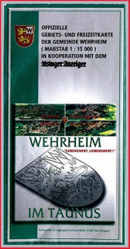 Offizielle Gebiets- und Freizeitkarte der Gemeinde Wehrheim