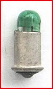 Märklin H0 - Glühlampe 60 002 - mit Stecksockel - Farbe grün