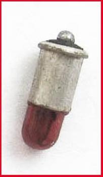 Märklin H0 - Glühlampe 60 001 - mit Stecksockel - Farbe rot