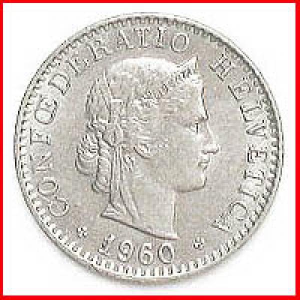 Schweizer Münze - 20 Rappen - 1960