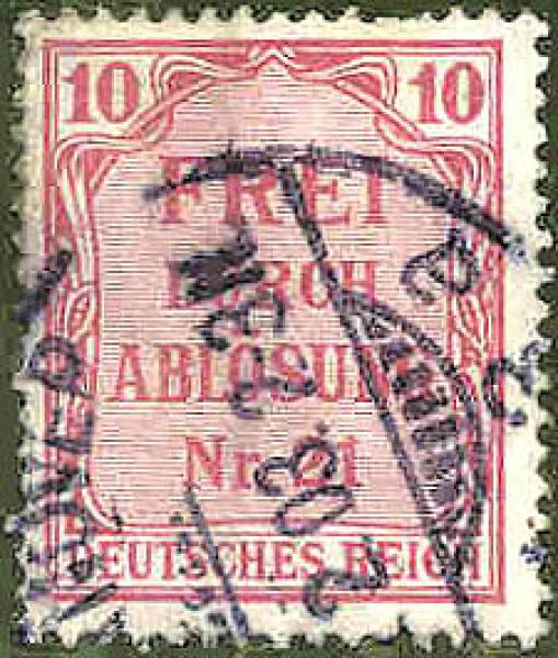 Deutsches Reich - Wert 10