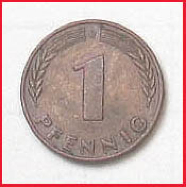 1 Pfennig - Serie D 1950