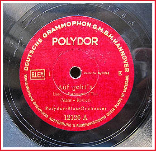 Polydor Schallplatte