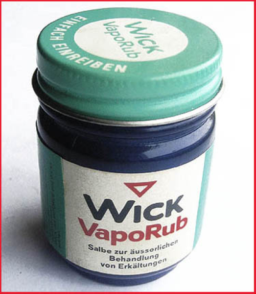 Wick - Wick Vaporub - Salbe gegen Erkältungen