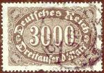Deutsches Reich - Wert 3000 Mark
