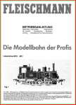 Fleischmann H0 Betriebsanleitung (2) - für Dampfloks 4010 und 4811 - Baureihe T 3 der K.P.E.V.