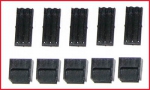 Roco - fünf Stück Kabelverbindungsplättchen 0974 B - (10602) - für 3-adrige Flachbandkabel